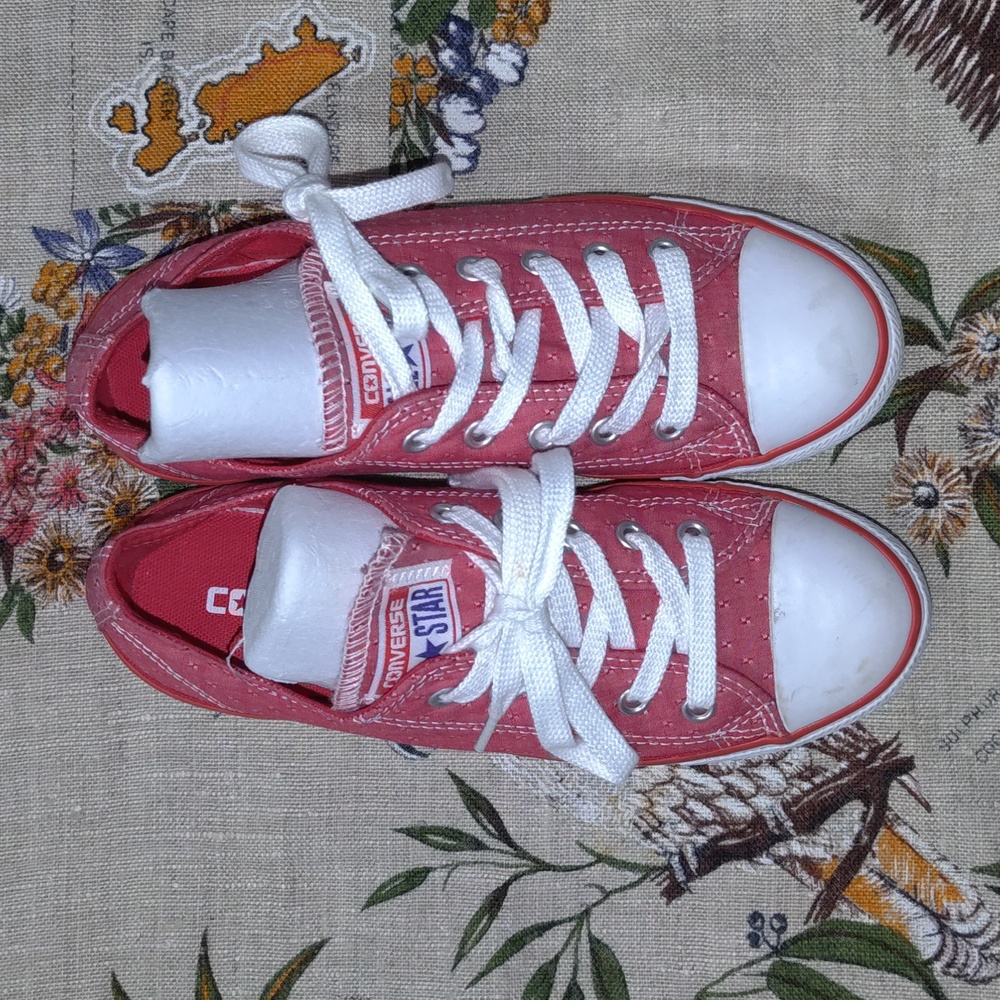 Converse Chuck Taylor CT Side Zip Low Top Quilted Sneaker Women's Sz 5